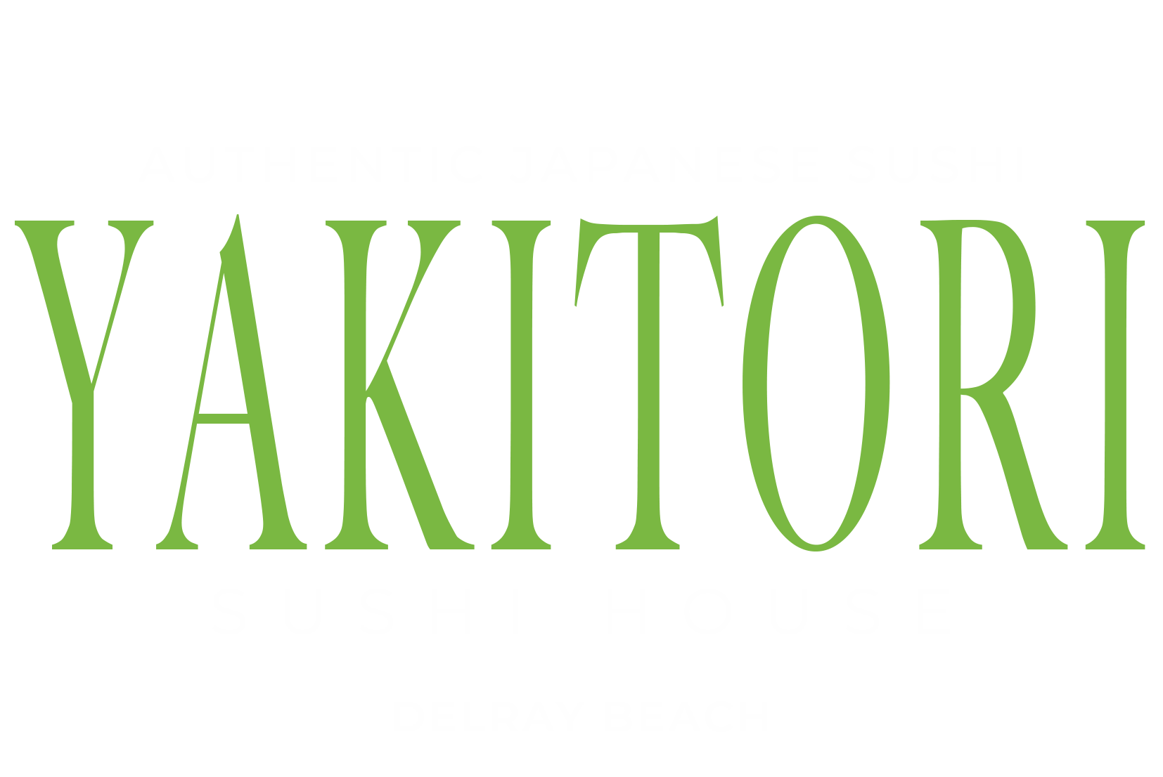Yakitori Sushi House Delray Beach, authentic Japanese sushi, home